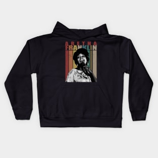 Natural Woman Aretha's Timeless Music Tee Kids Hoodie